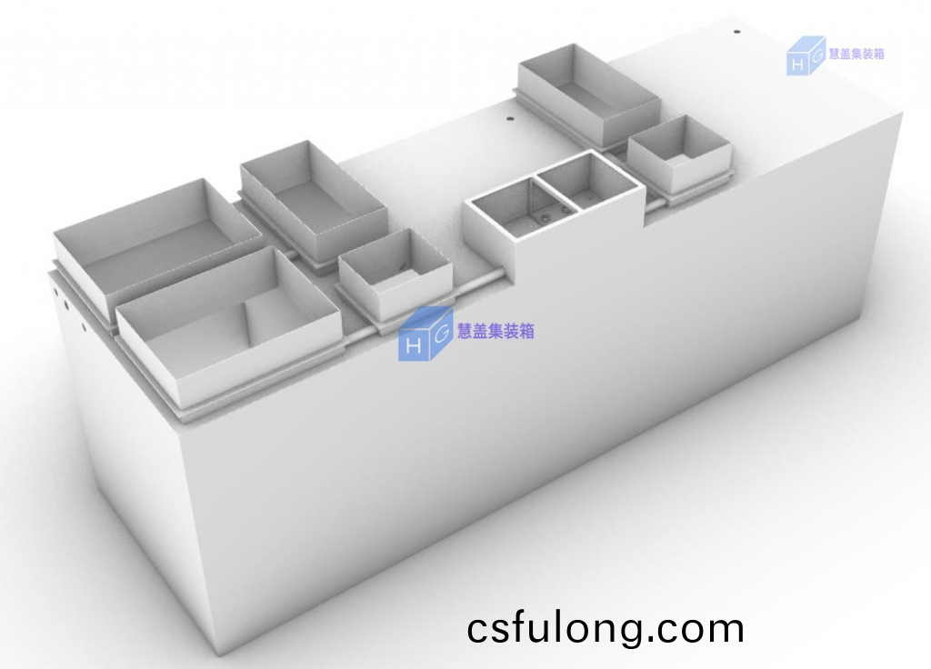 復雜箱(xiang)體三維設計(ji)